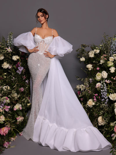 bridal gown
