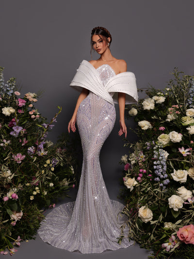 bridal gown