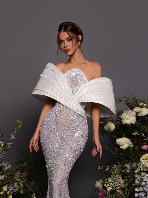 bridal gown