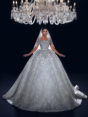 bridal gown