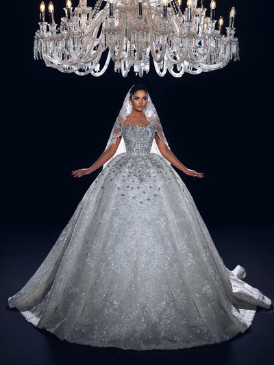 bridal gown