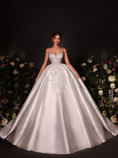 bridal evening gown