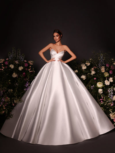 bridal gown