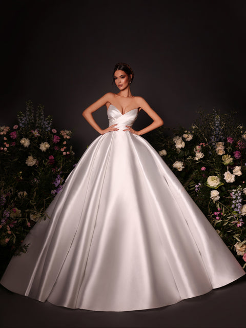 bridal gown