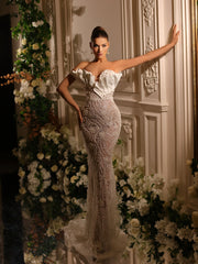 mermaid bridal gown