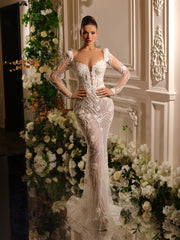 mermaid bridal gown